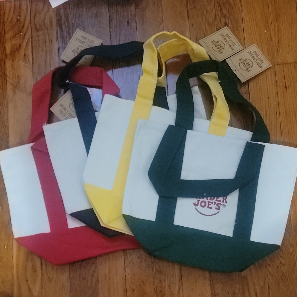 Trader Joe's Mini Tote Bags